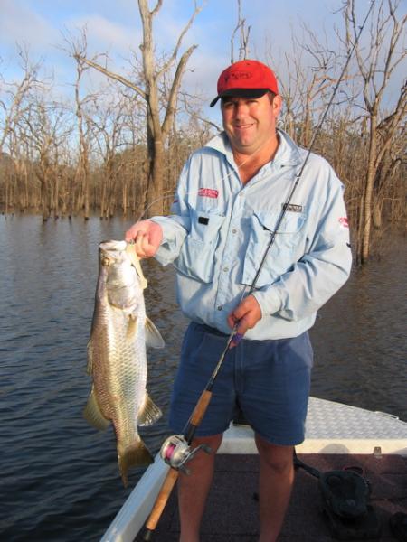 A Simmo swimbait barra.