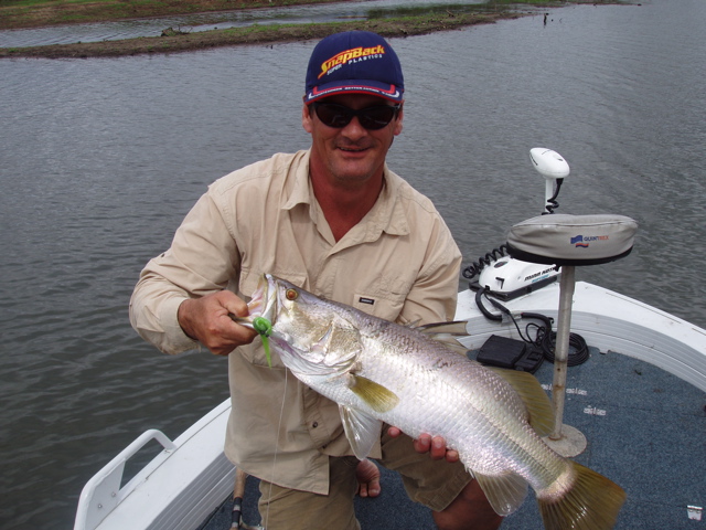 Do we call him the "Barra Vampire" if he fishes a BARRA Tour event?